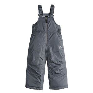 Toddler ZeroXposur Bib Overall Snowpants, Size: 12 - 18 Months, Grey
